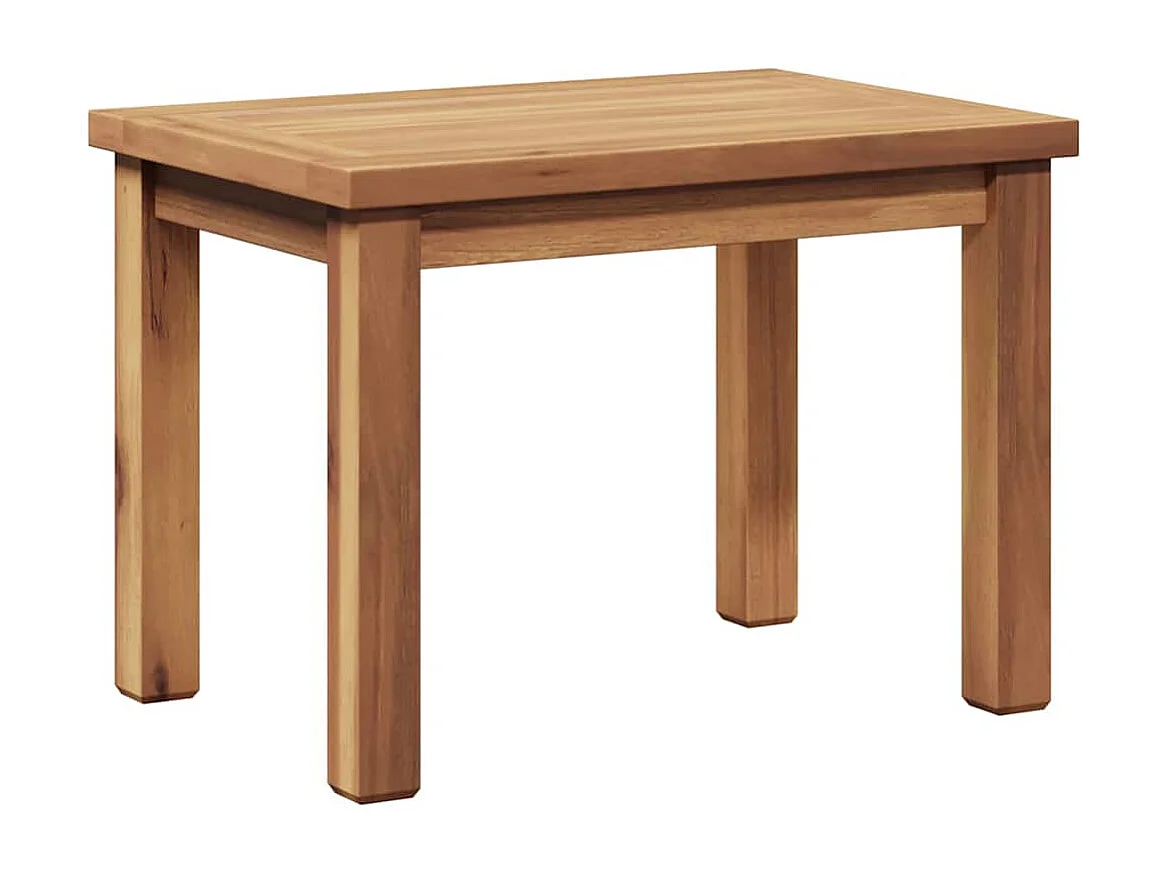 Table basse Marron 50 x 35 x 36 cm Bois de teck solide
