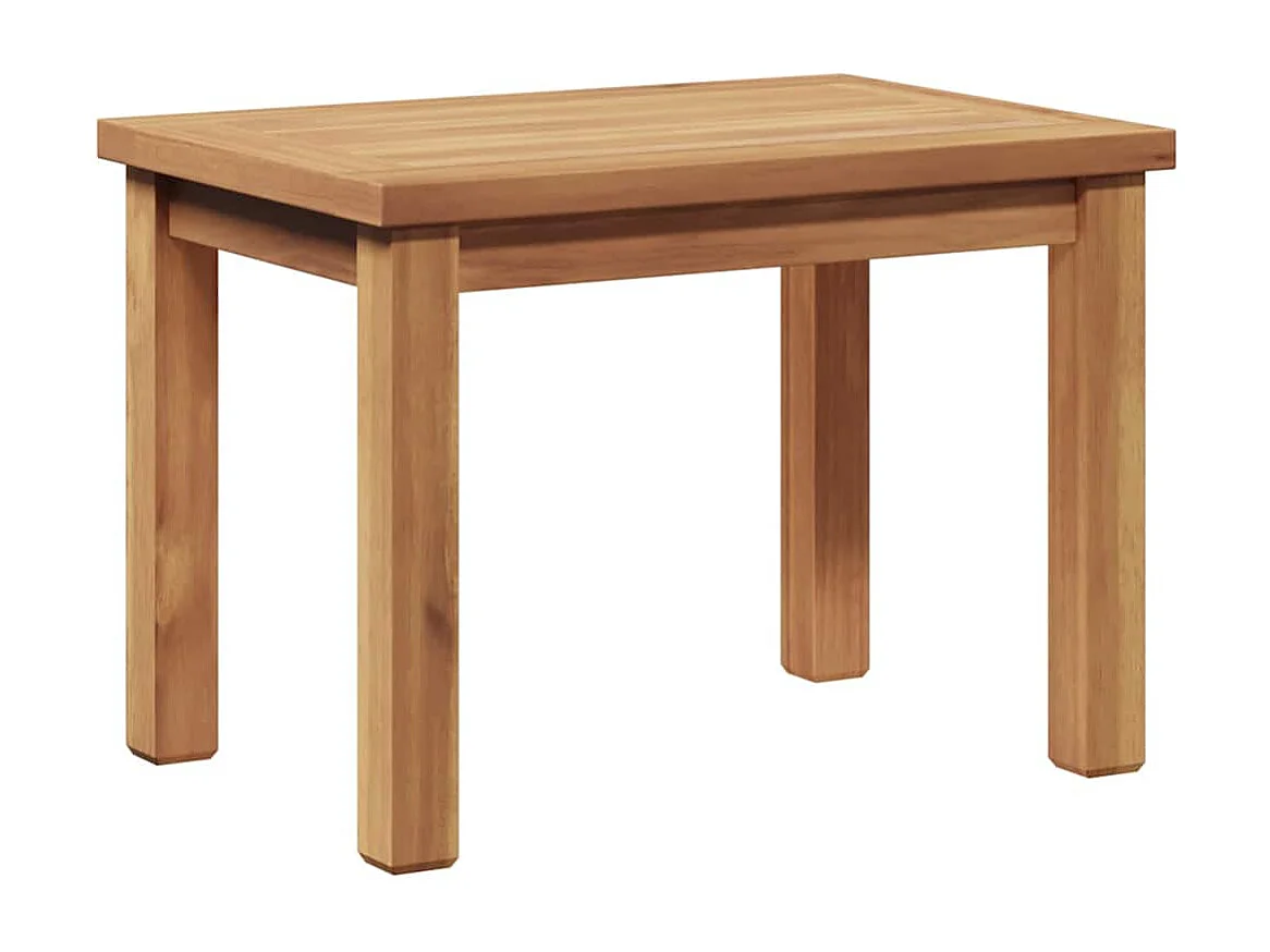 Table basse Marron 50 x 35 x 36 cm Bois de teck solide