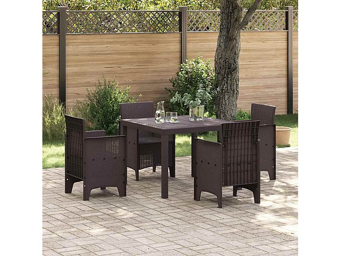 VDG Queens tuintafel antraciet - 220 x 100 cm | Leen Bakker