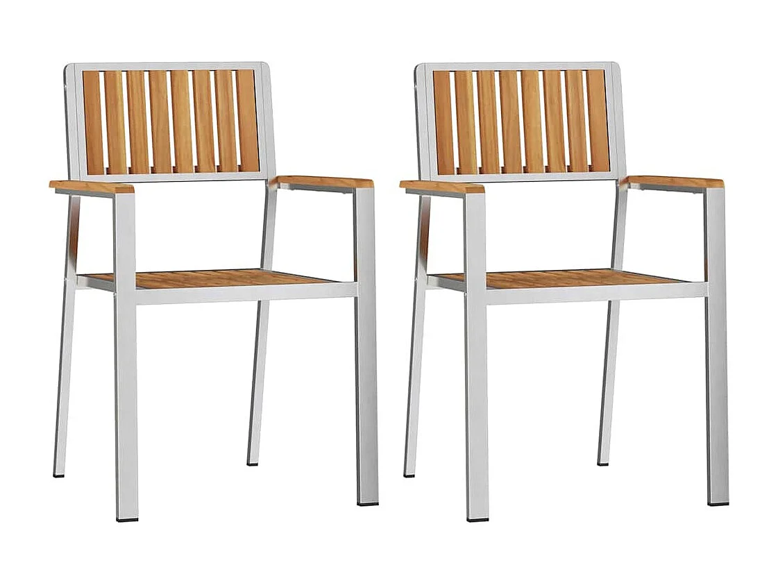 Juego de comedor de jardín de 3 piezas