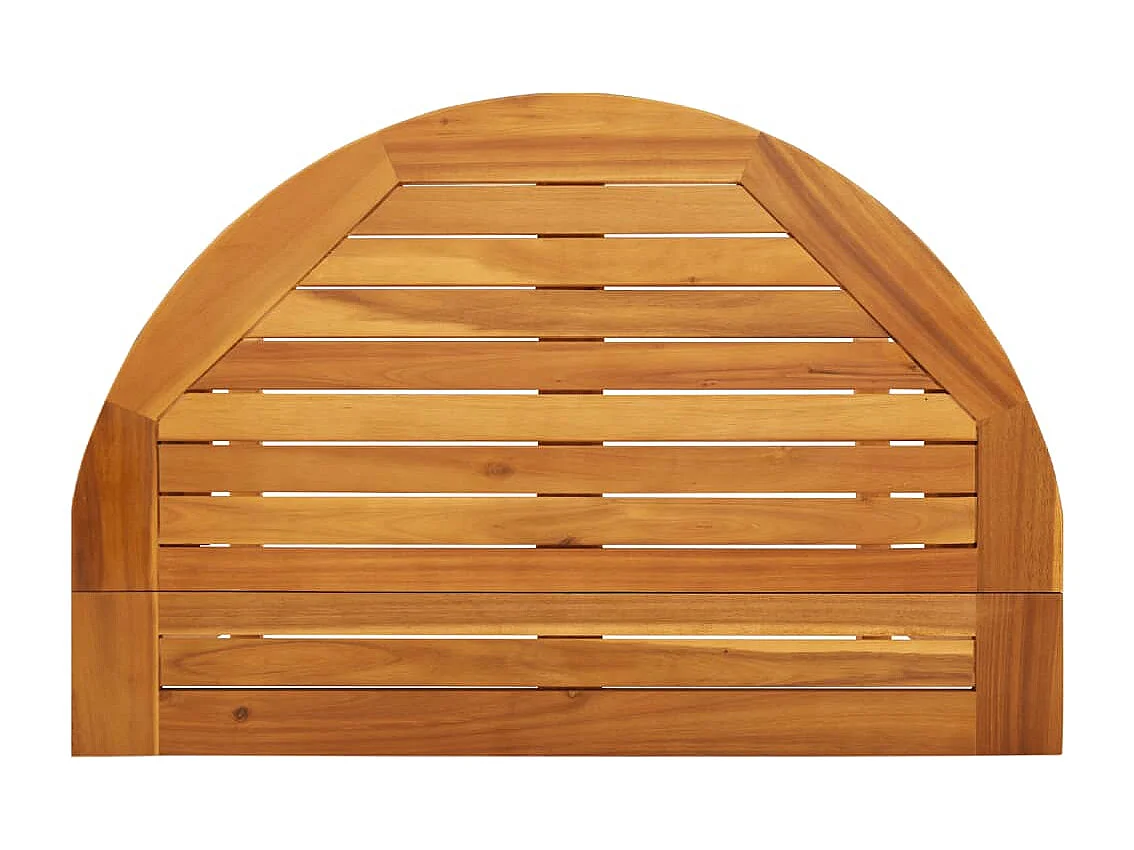 Mesa de balcón plegable 90x60x72 cm madera maciza de acacia