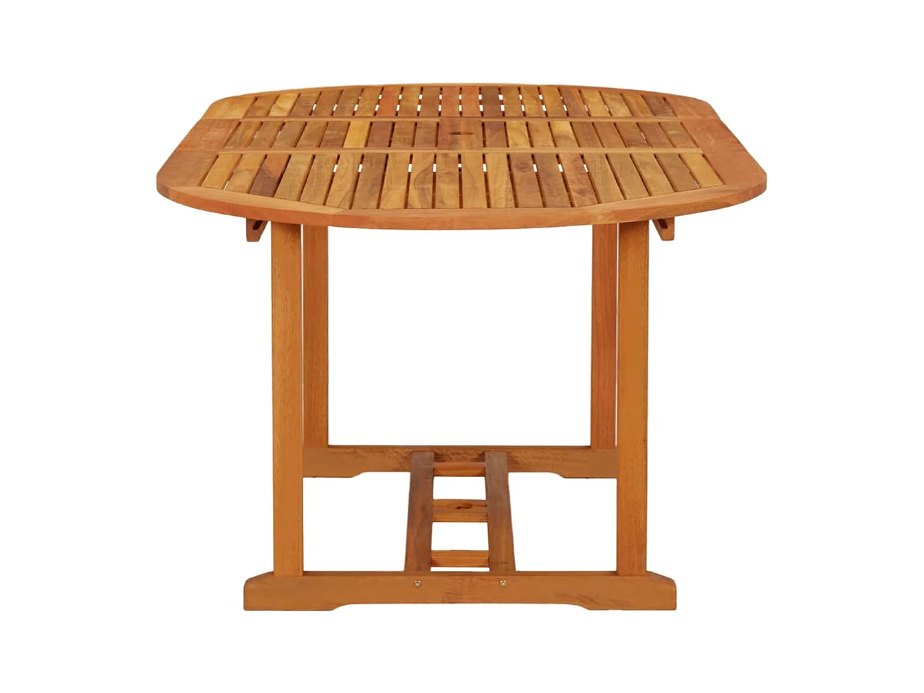 Tuintafel 200x100x75 cm Massief eucalyptushout