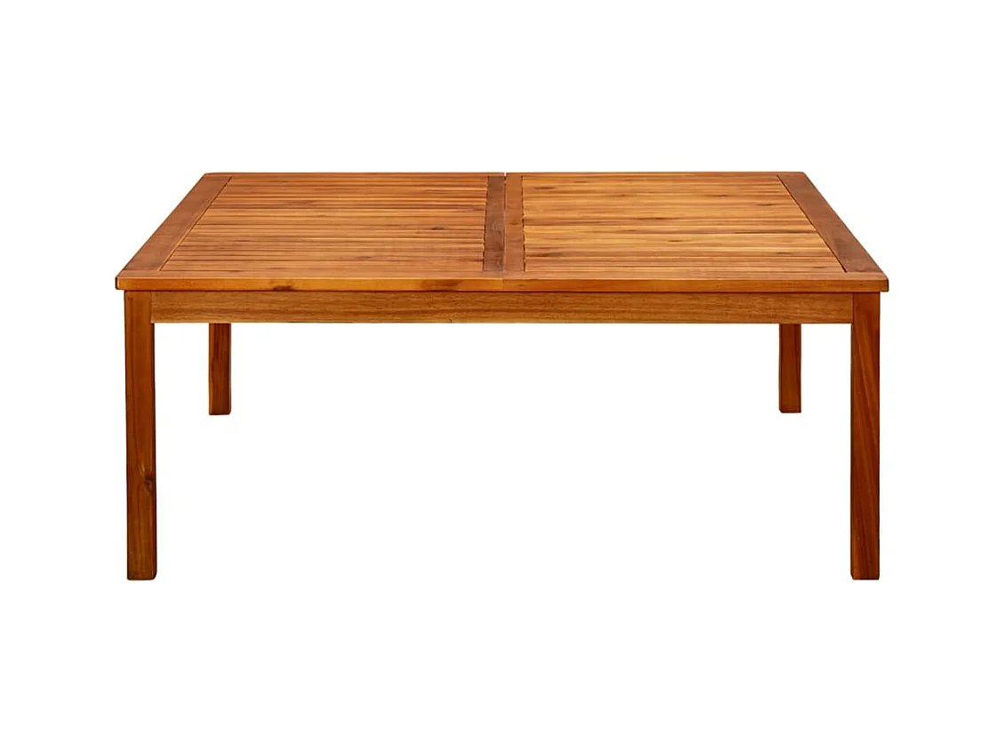 Tuinsalontafel 110x110x45 cm Massief acaciahout