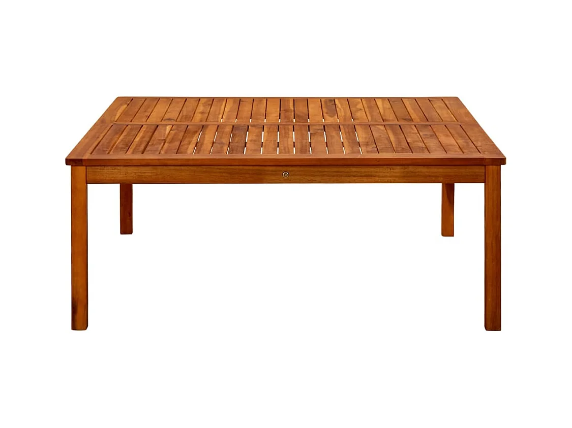 Tuinsalontafel 110x110x45 cm Massief acaciahout