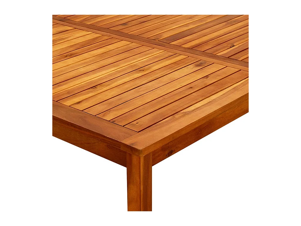 Tuinsalontafel 110x110x45 cm Massief acaciahout