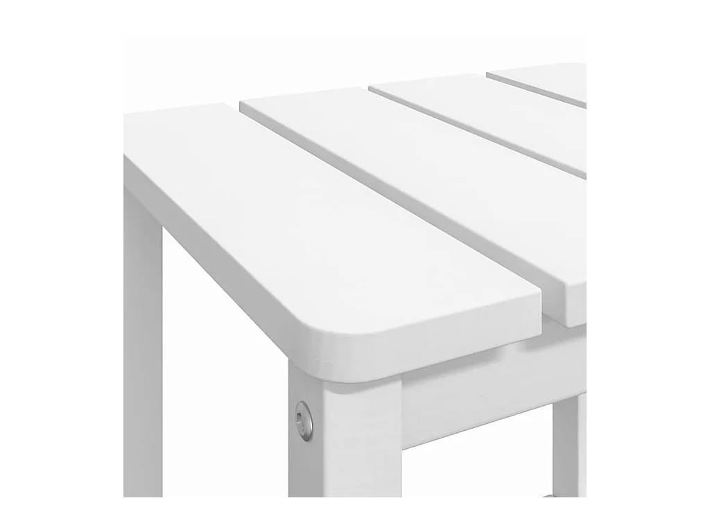 Adirondack Tuintafel Wit 38x38x46 cm HDPE