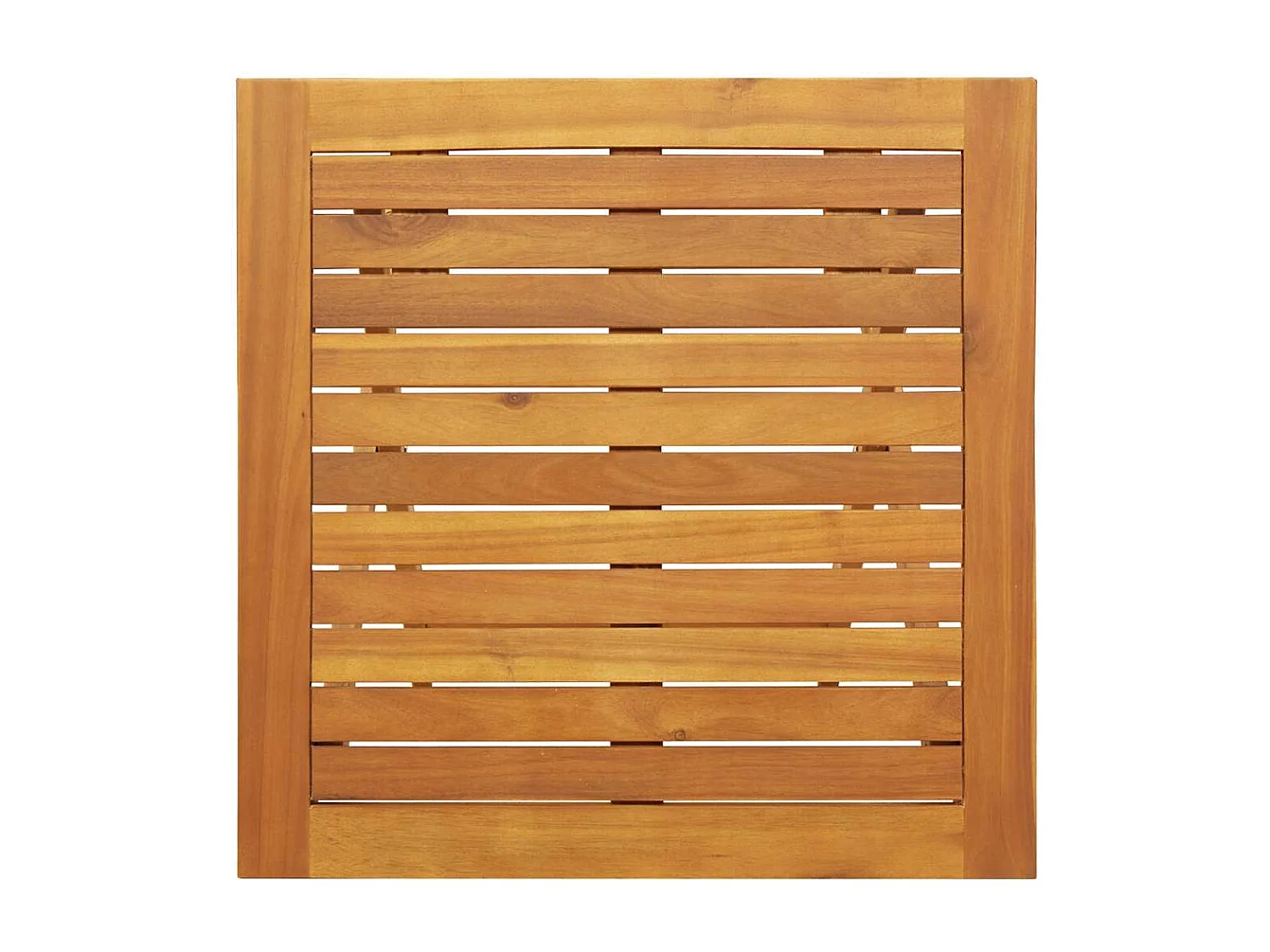 Table de jardin pliante Naturel 60 x 60 x 72 cm