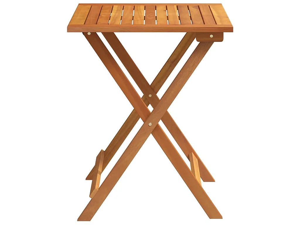 Table de jardin pliante Naturel 60 x 60 x 72 cm