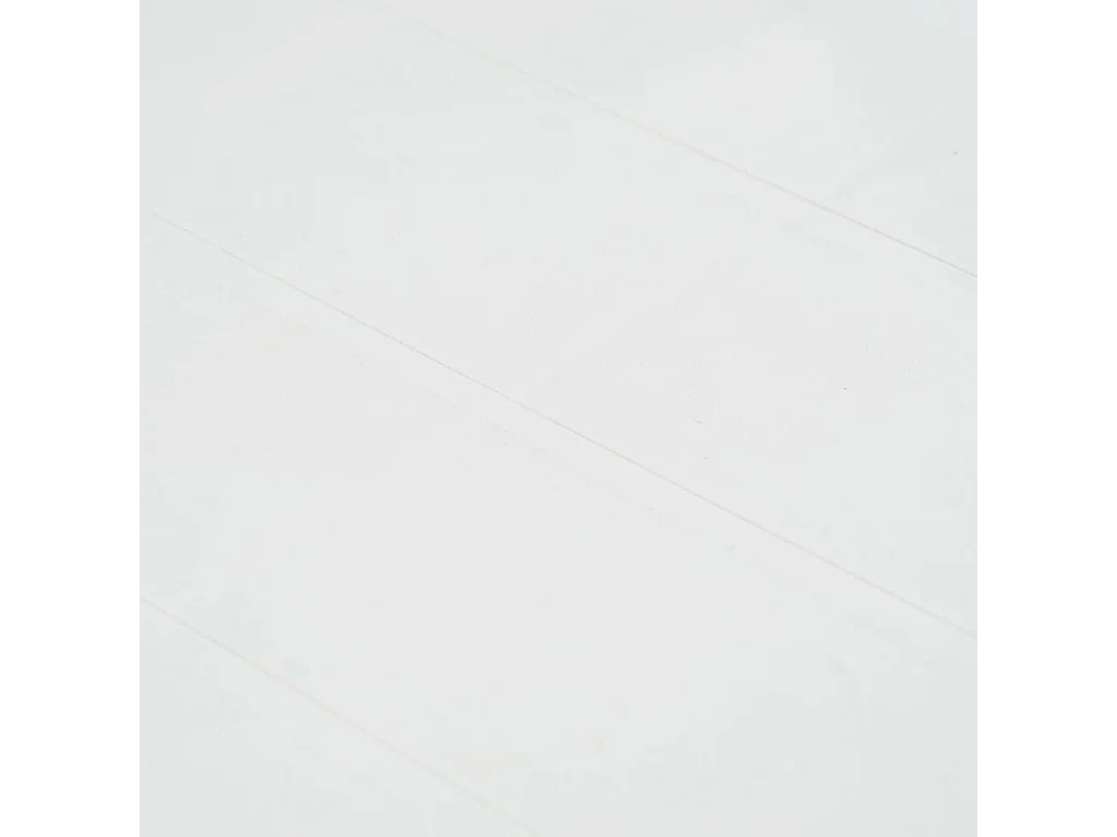 Tavolo da giardino Bianco 150x90x72 cm Plastica Effetto Rattan