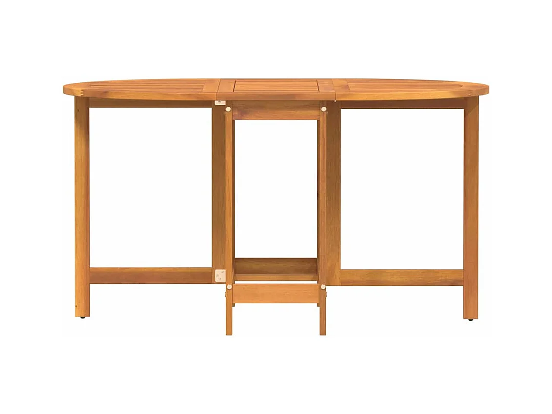 Table de Jardin Marron 110 x 60 x 72 cm Bois d'acacia massif