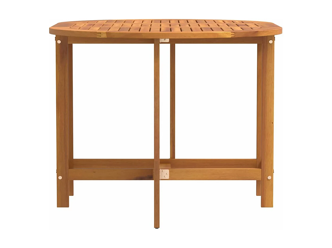 Table de Jardin Marron 110 x 60 x 72 cm Bois d'acacia massif