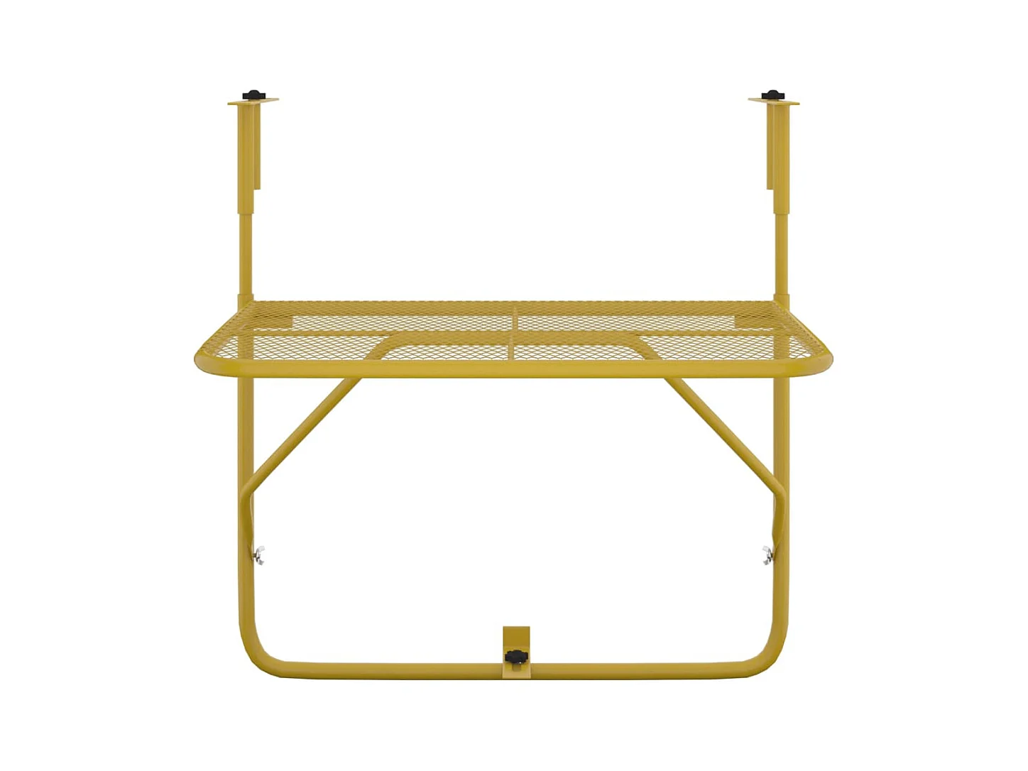 Gouden balkontafel 60x40 cm Staal