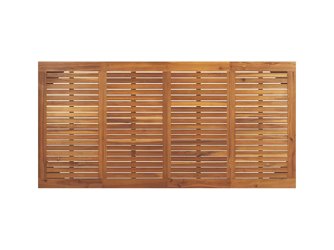 Tuintafel met haarspeldpoten 180x90x75 acacia