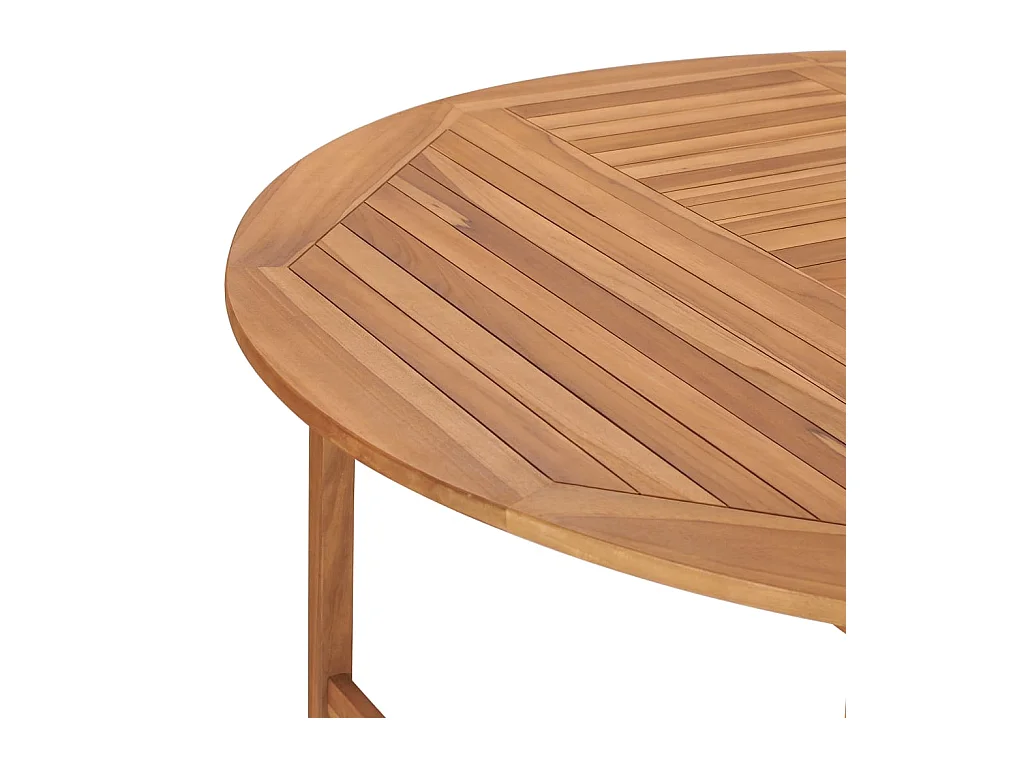 Mesa de jardín 150x76 cm Madera maciza de teca