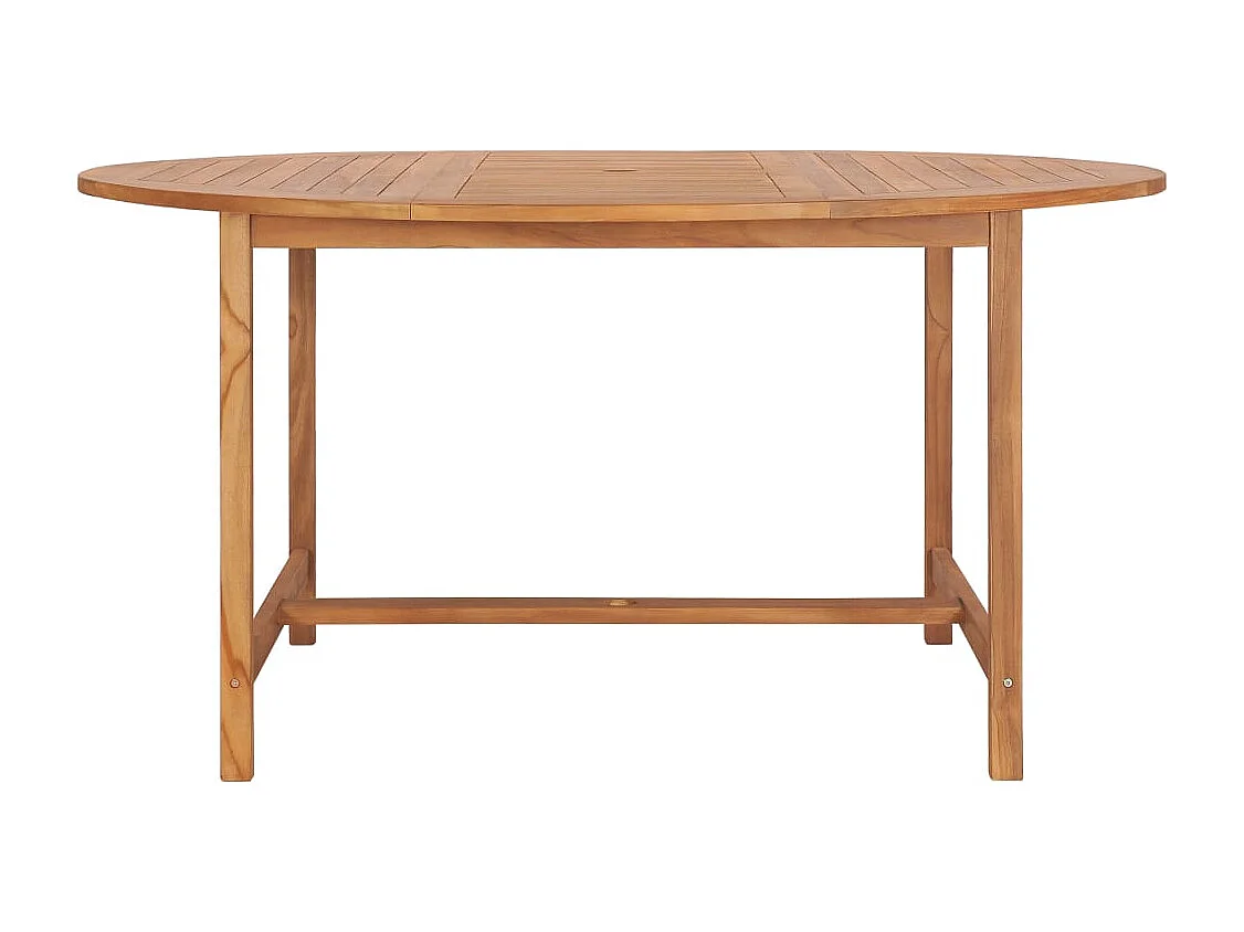 Tavolo da giardino 150x76 cm Legno massello di teak