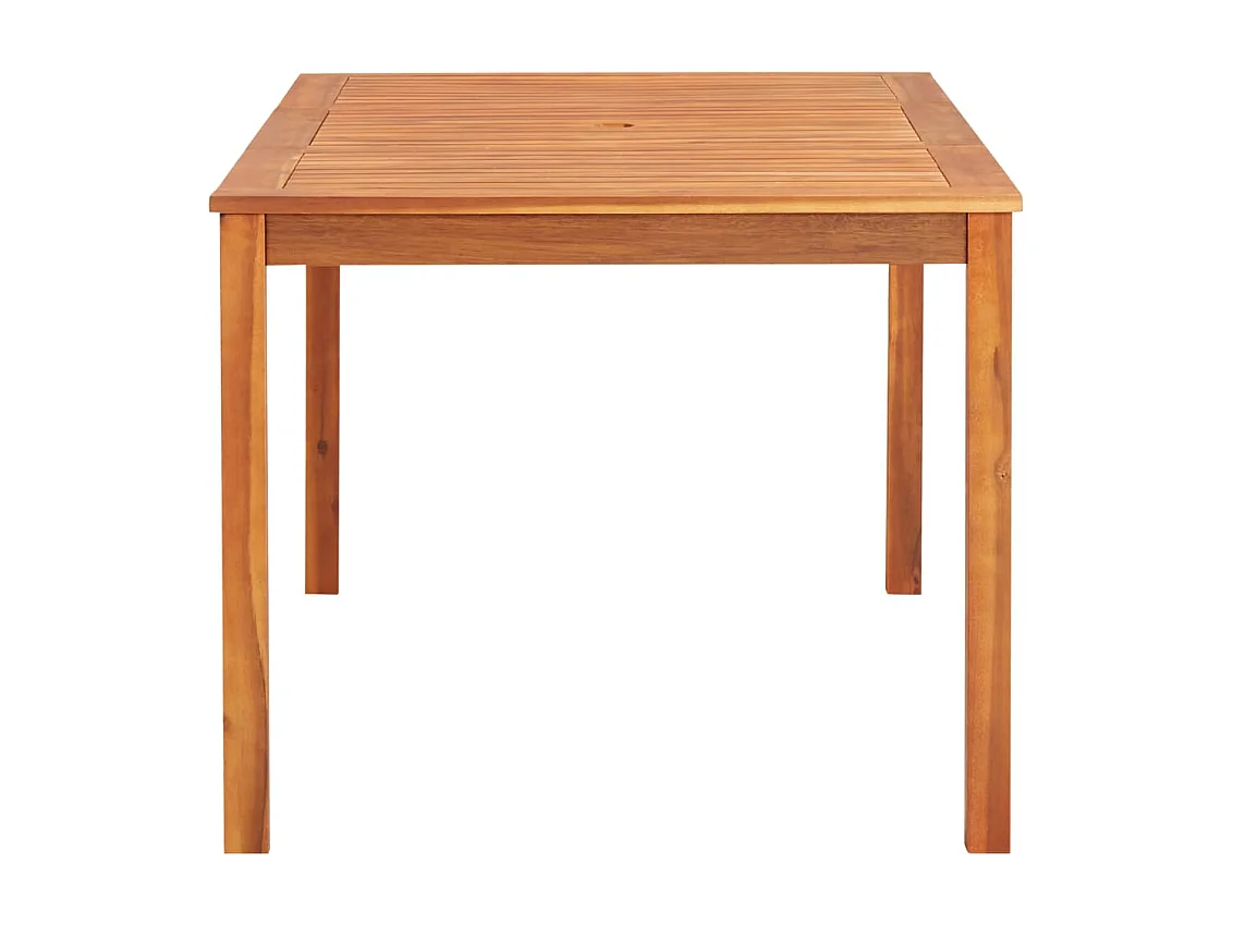 Mesa de jardín 150x90x74 cm Madera maciza de acacia