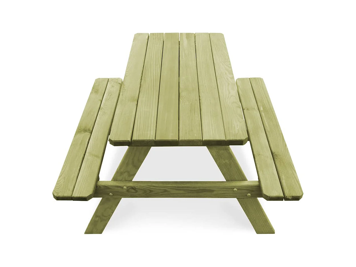 Kinderpicknicktafel met banken Geïmpregneerd grenenhout