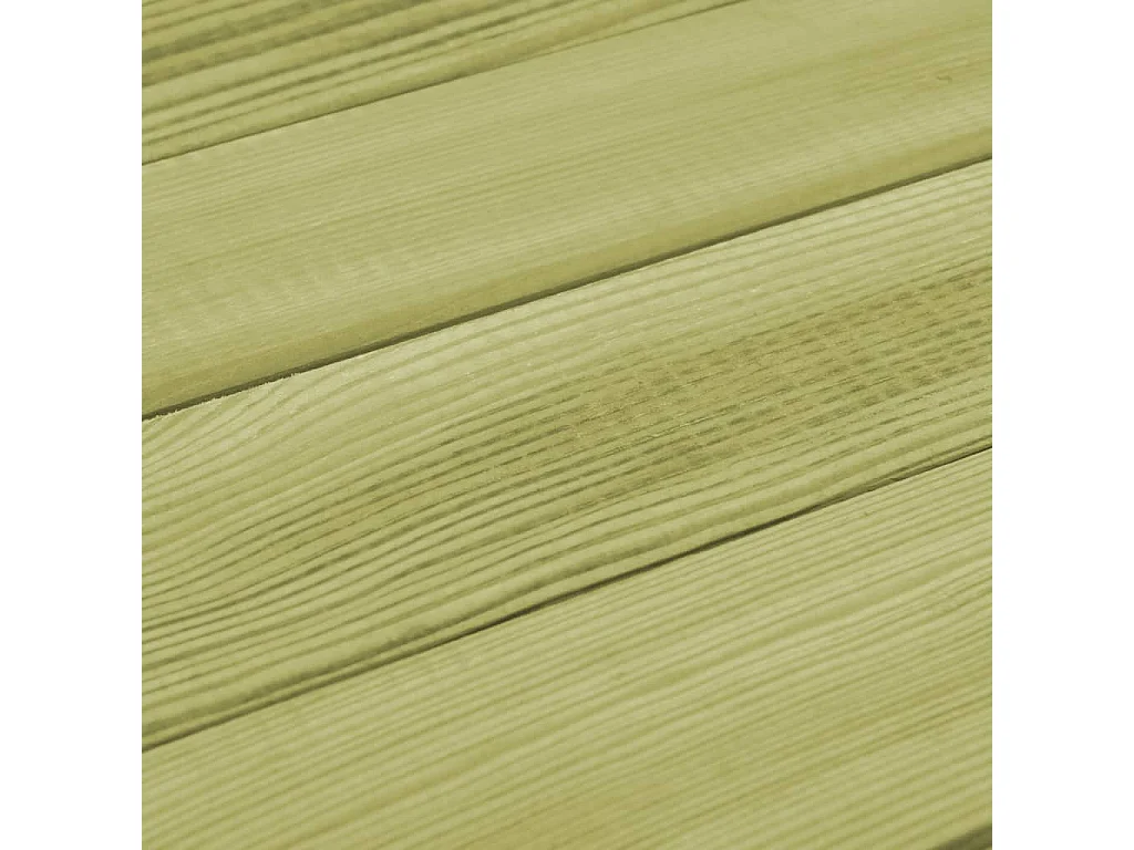 Tavolo da picnic per bambini con panche in legno di pino impregnato