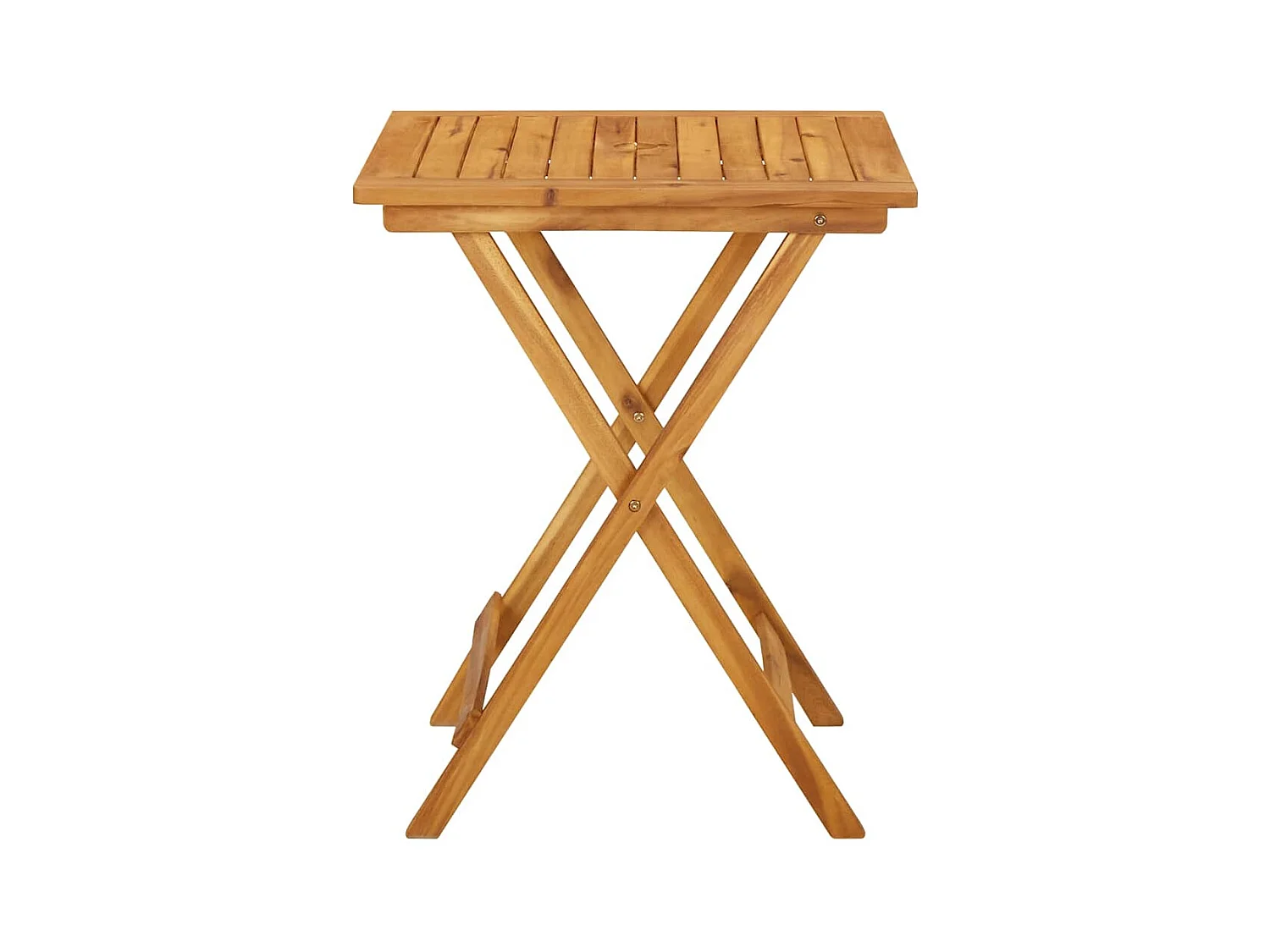 Opvouwbare tuintafel 60x60x75 cm Massief acaciahout