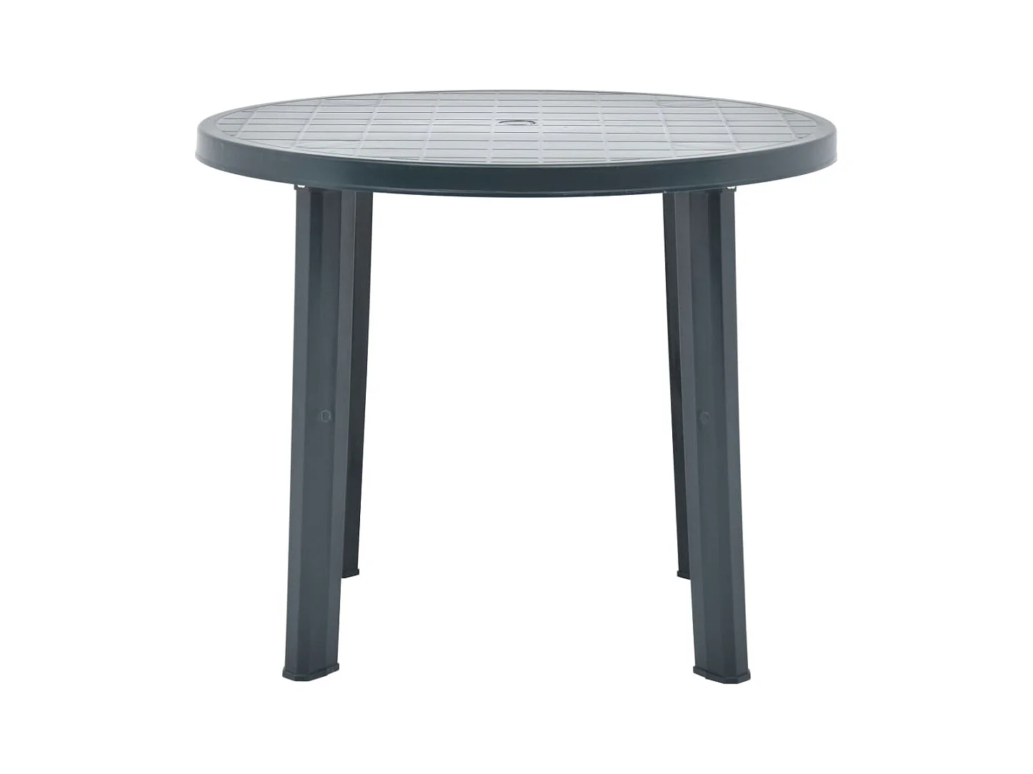 Groene Tuintafel 89 cm Kunststof