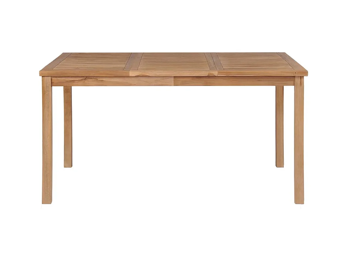 Tuintafel 150x90x77 cm Massief teakhout