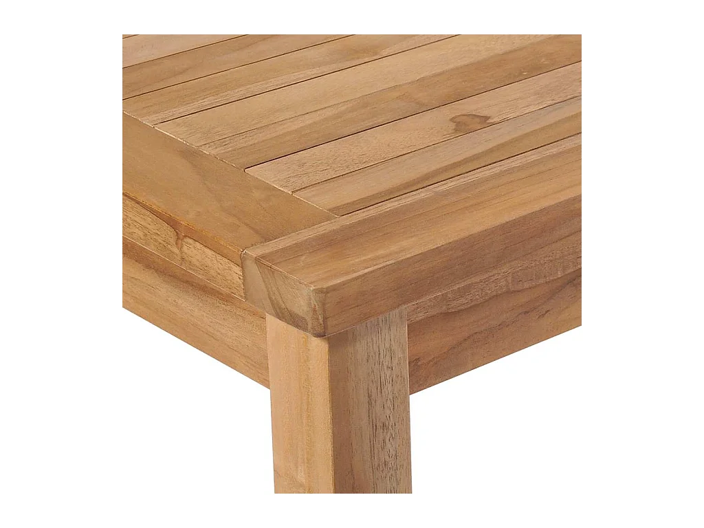 Tuintafel 150x90x77 cm Massief teakhout