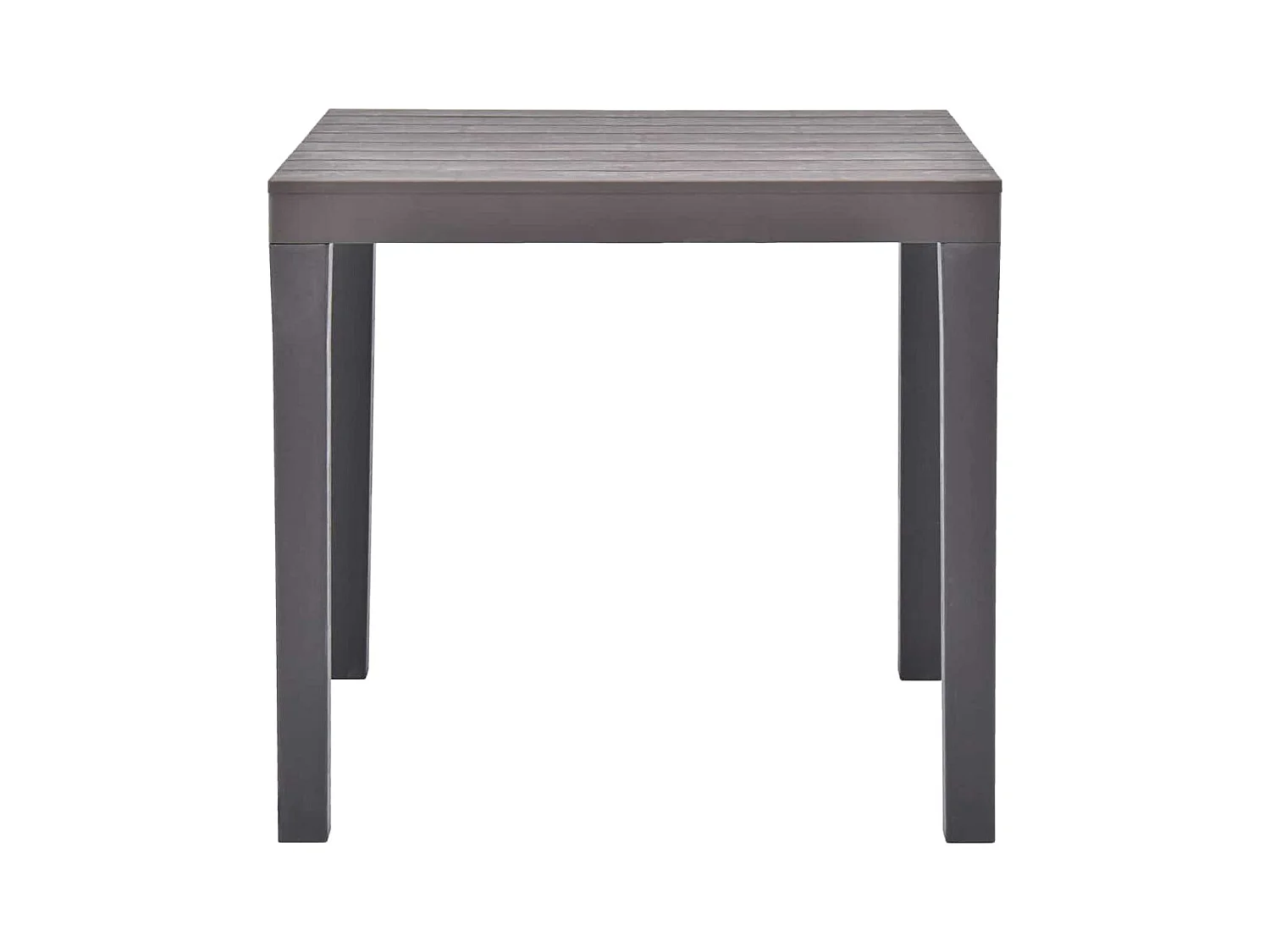 Moka tuintafel 78x78x72 cm Kunststof