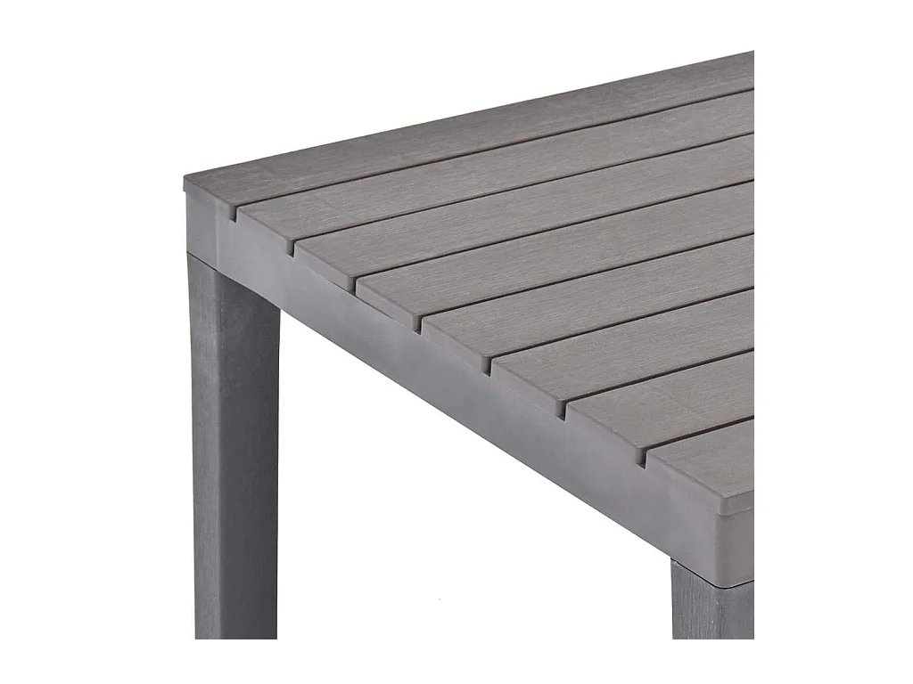 Moka tuintafel 78x78x72 cm Kunststof