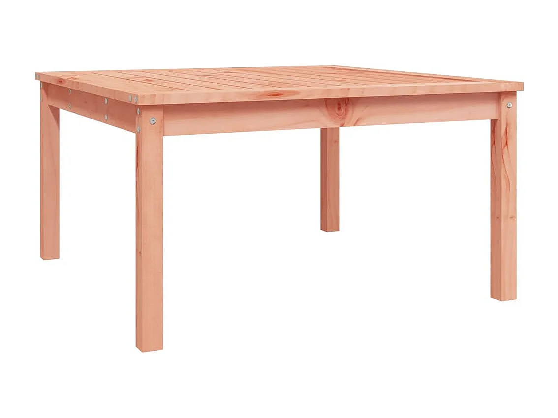Tavolo da giardino 82,5x82,5x45 cm in legno massello di abete Douglas