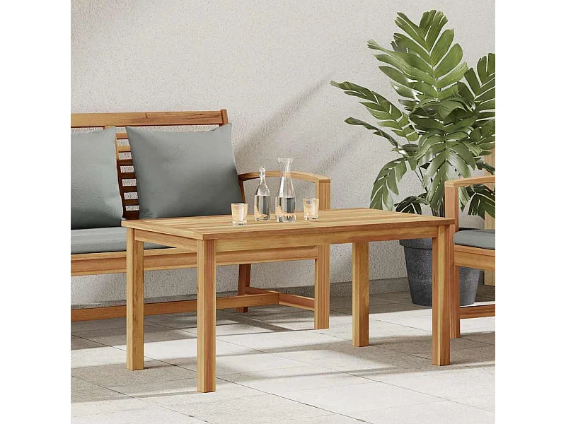 Table basse Marron 90 x 50 x 45.5 cm Bois de teck solide