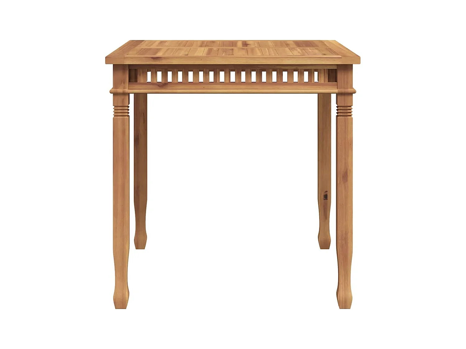 Table à dîner de jardin 80x80x80 cm Bois de teck solide