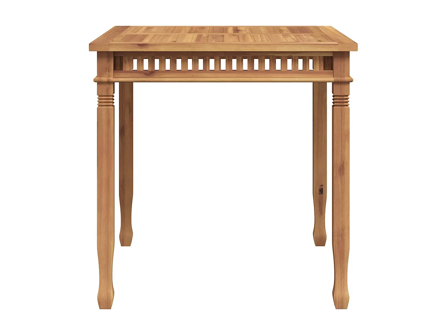 Table à dîner de jardin 80x80x80 cm Bois de teck solide
