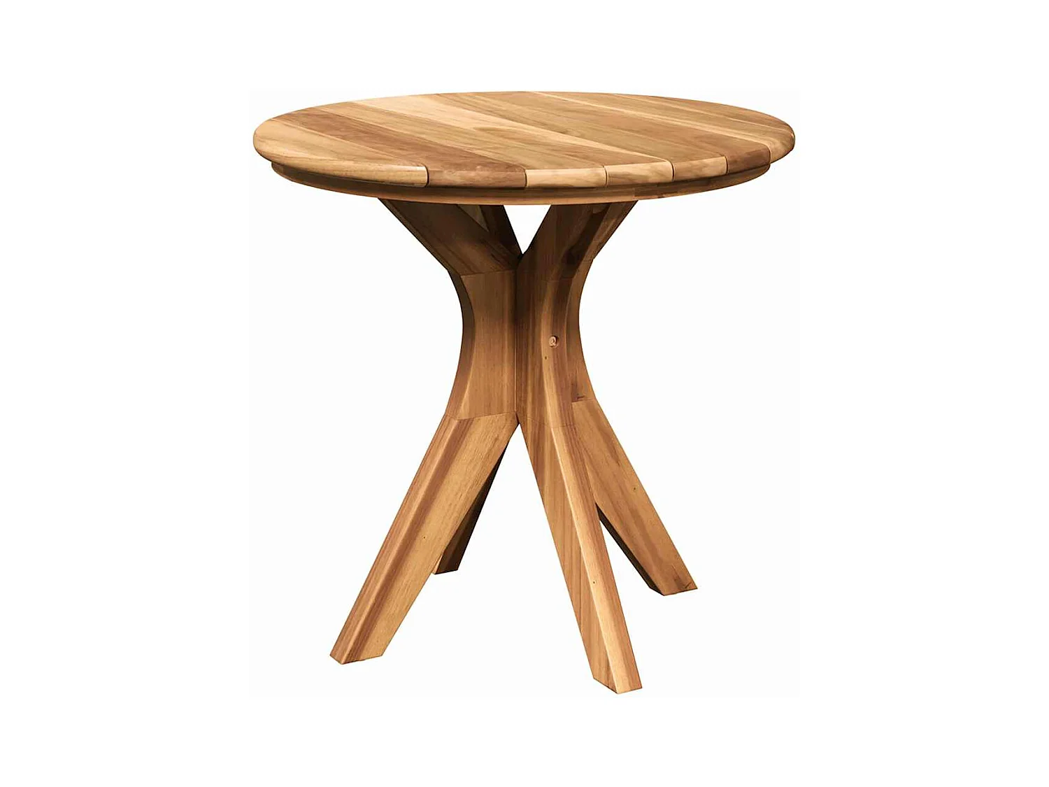 Table basse Marron 55 x 55 x 51 cm Bois de teck solide