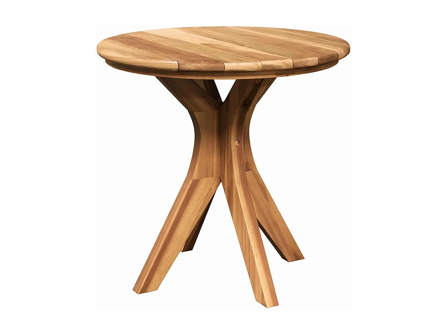 Table basse Marron 55 x 55 x 51 cm Bois de teck solide