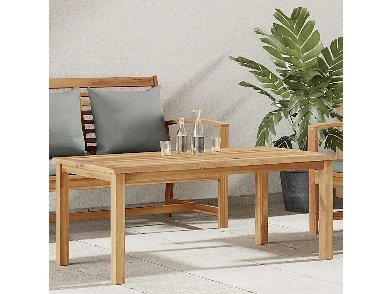 Salontafel Bruin 110 x 55 x 45 cm Massief teakhout