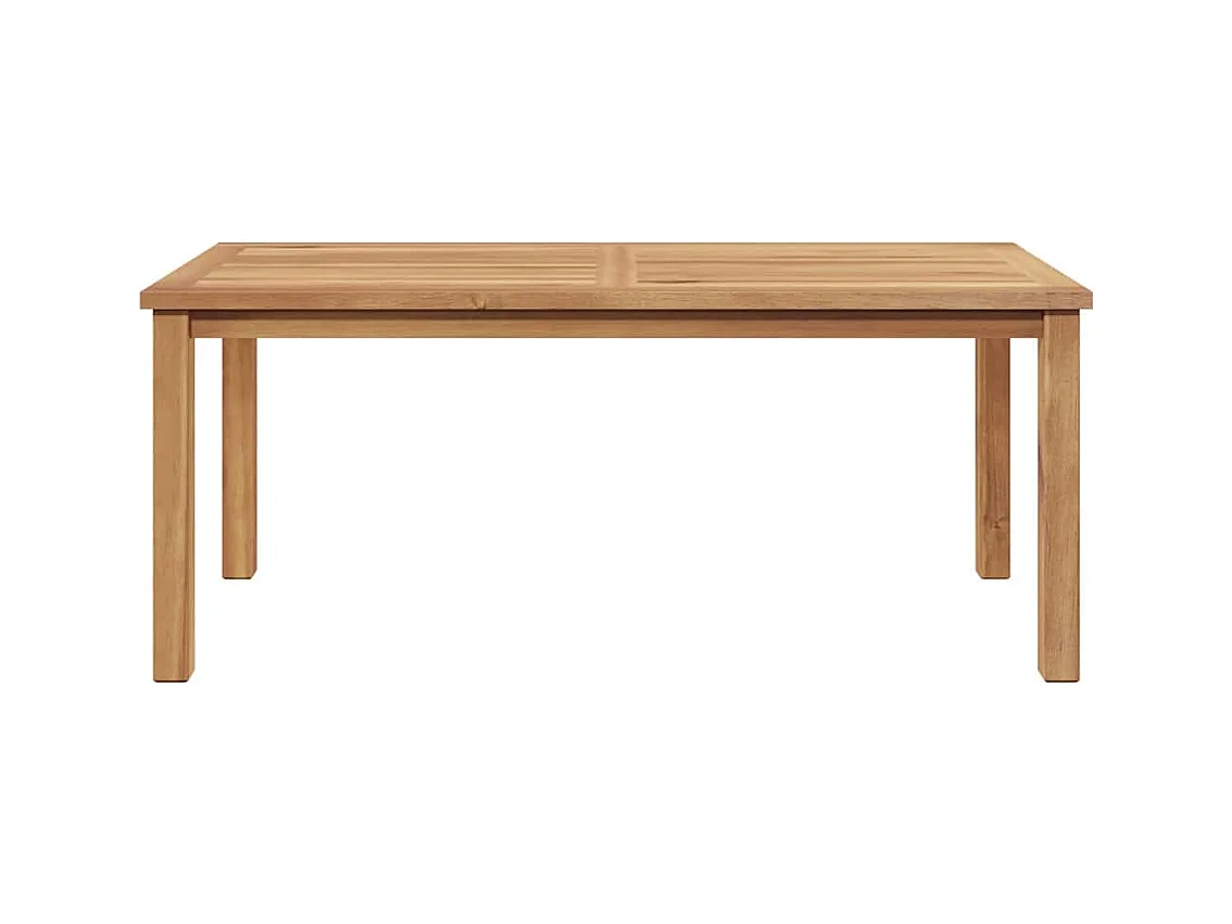 Table basse Marron 110 x 55 x 45 cm Bois de teck solide