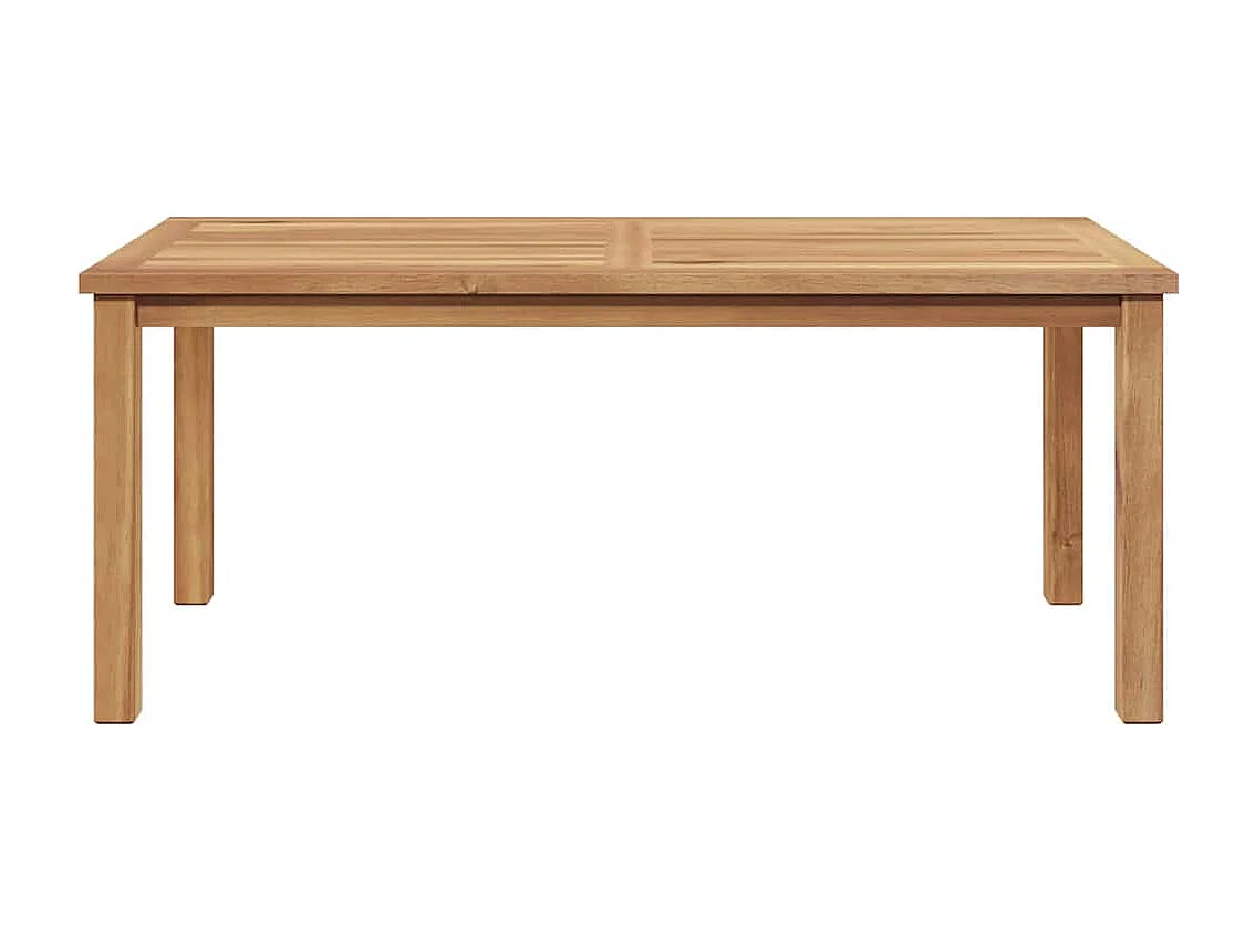 Table basse Marron 110 x 55 x 45 cm Bois de teck solide