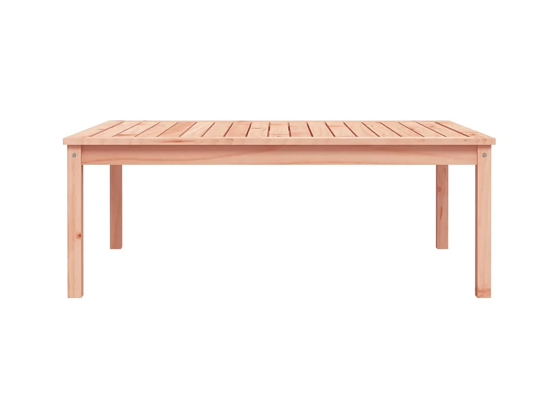 Mesa de jardín 121x82,5x45 cm madera maciza de abeto Douglas