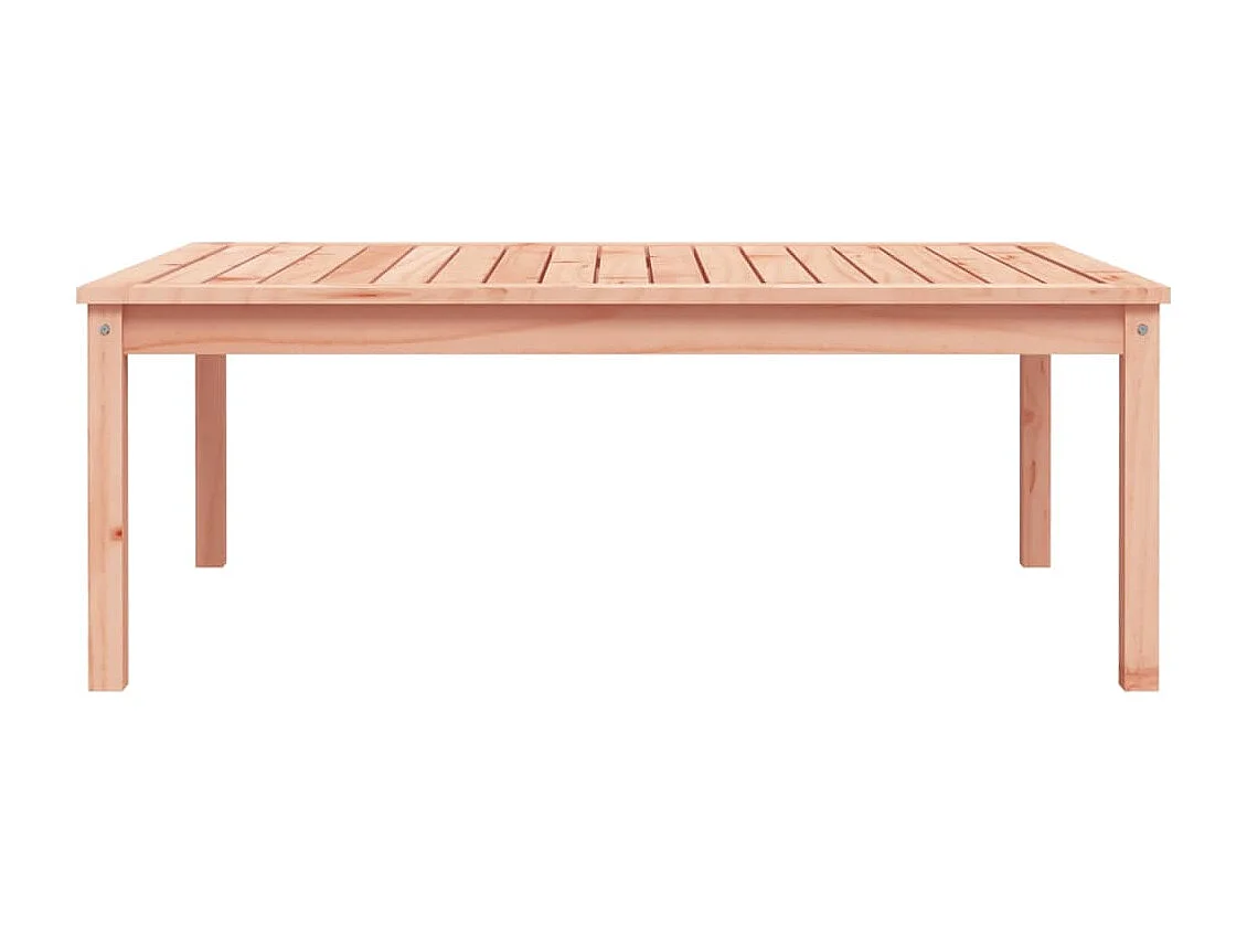 Mesa de jardín 121x82,5x45 cm madera maciza de abeto Douglas