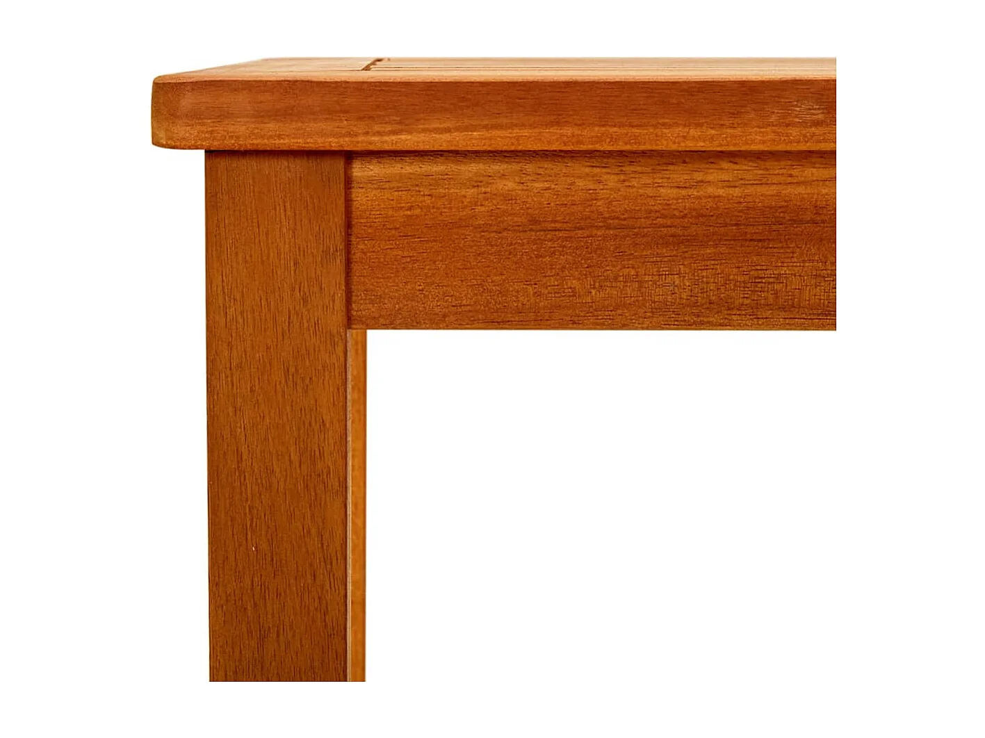 Mesa de centro de jardín 110x60x45 cm Madera maciza de acacia