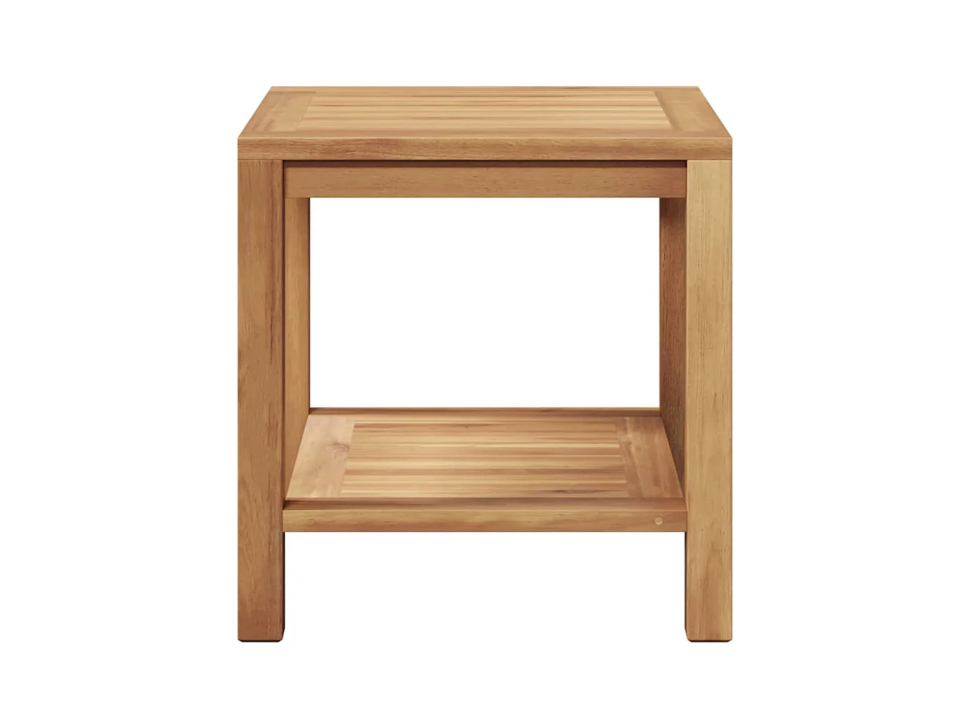 Table basse Marron 45 x 45 x 45 cm Bois de teck solide