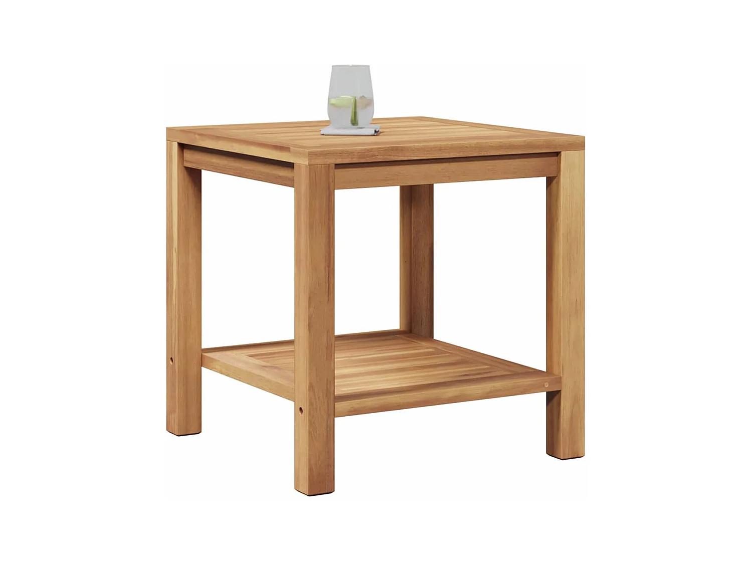 Table basse Marron 45 x 45 x 45 cm Bois de teck solide