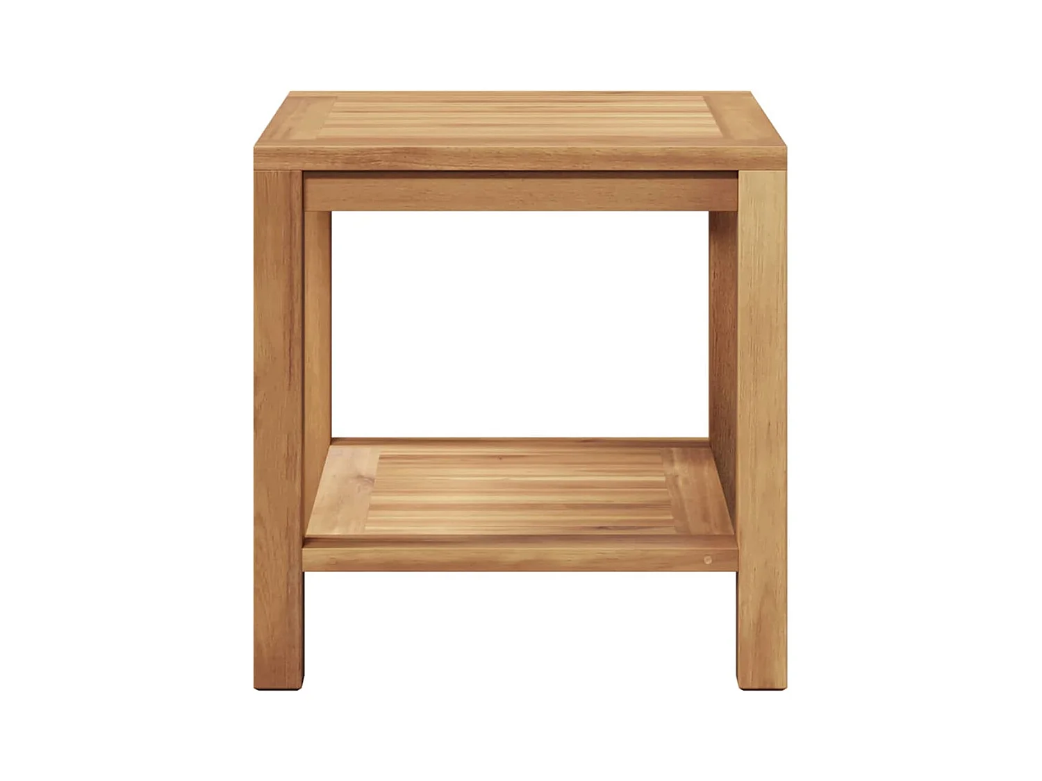 Table basse Marron 45 x 45 x 45 cm Bois de teck solide