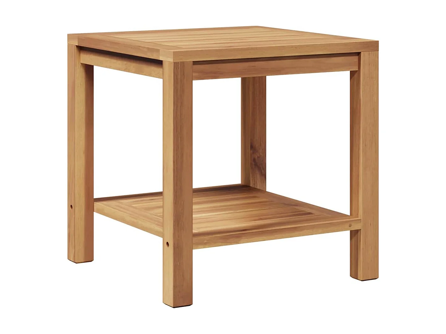 Table basse Marron 45 x 45 x 45 cm Bois de teck solide