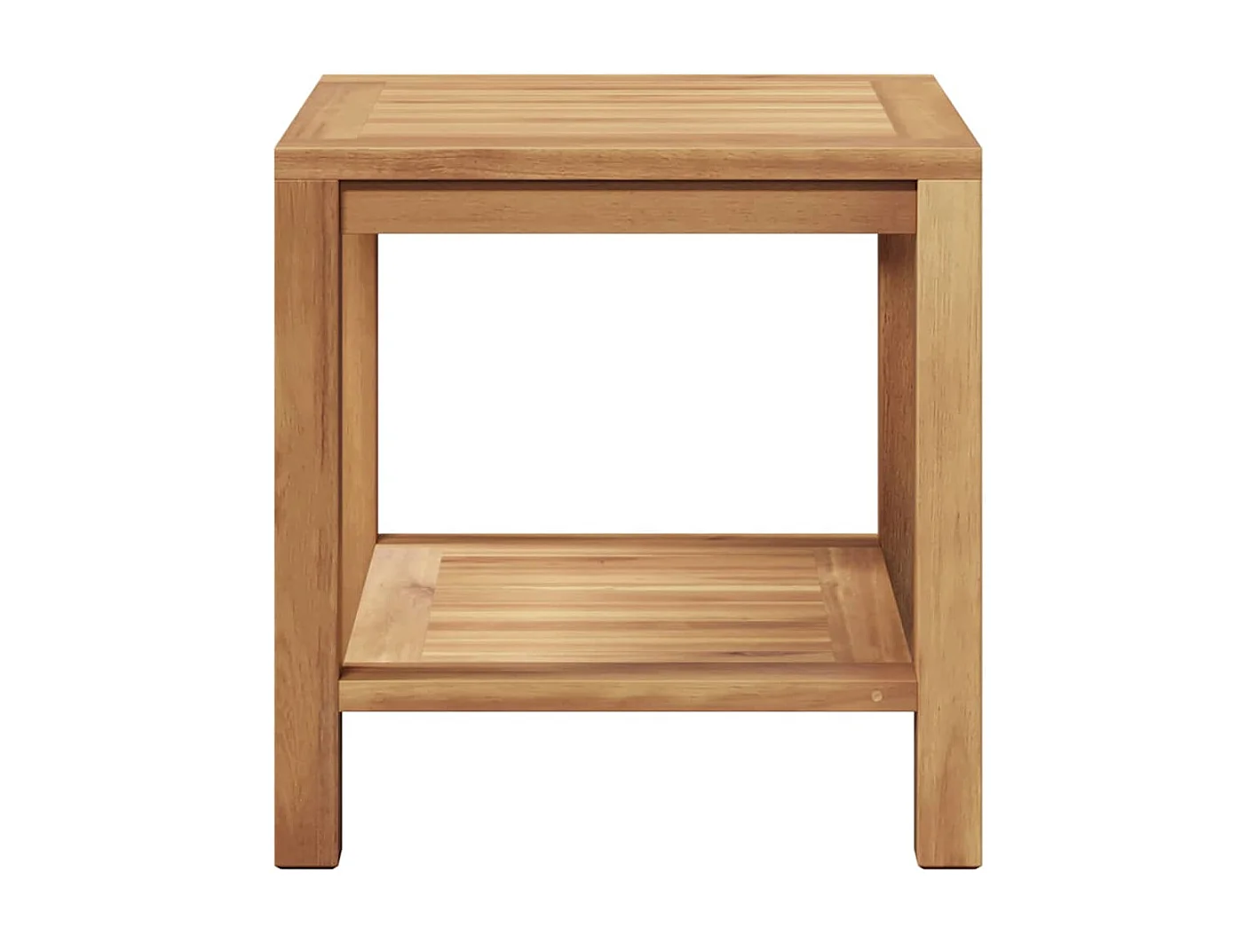 Table basse Marron 45 x 45 x 45 cm Bois de teck solide