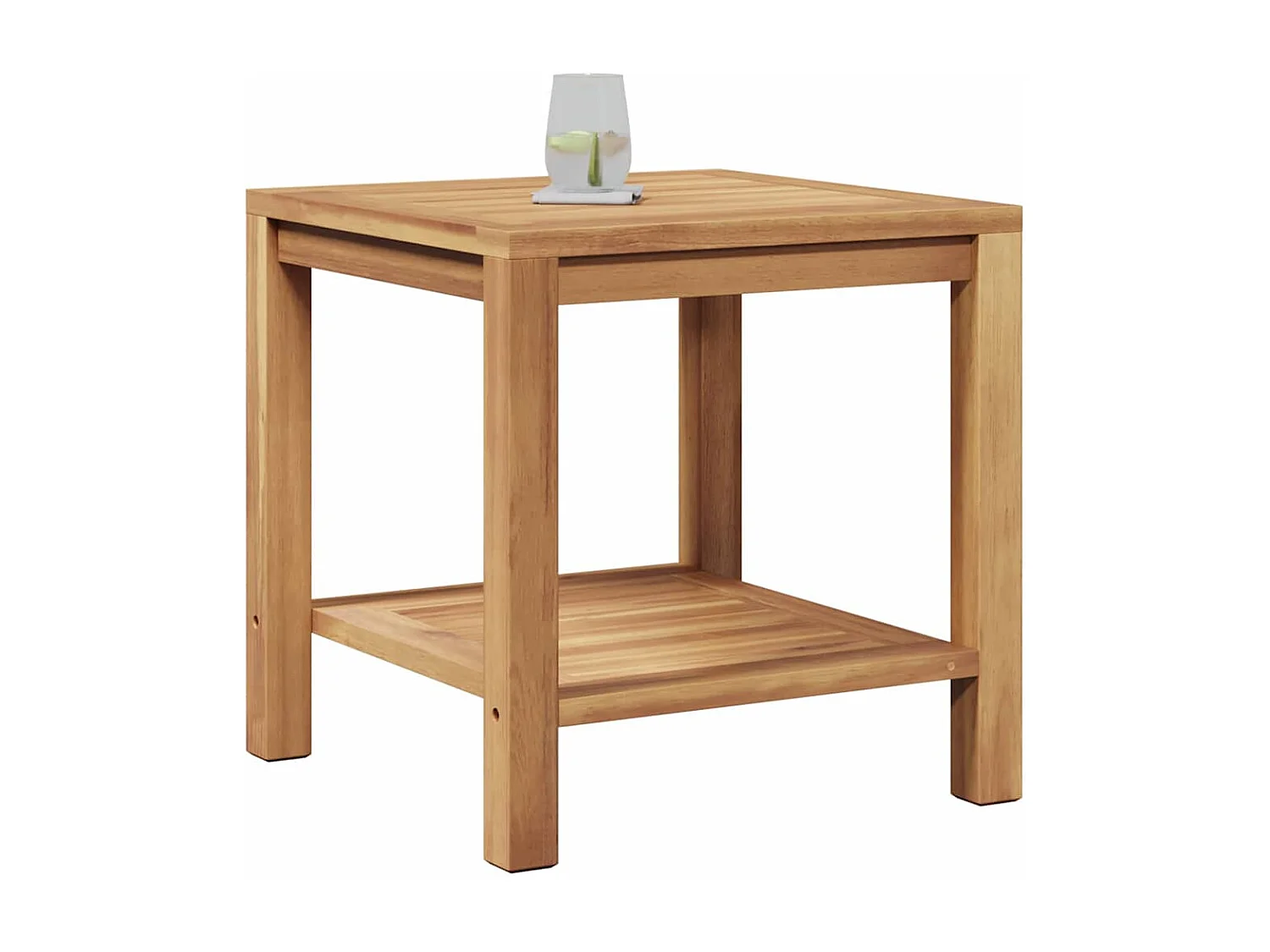 Table basse Marron 45 x 45 x 45 cm Bois de teck solide