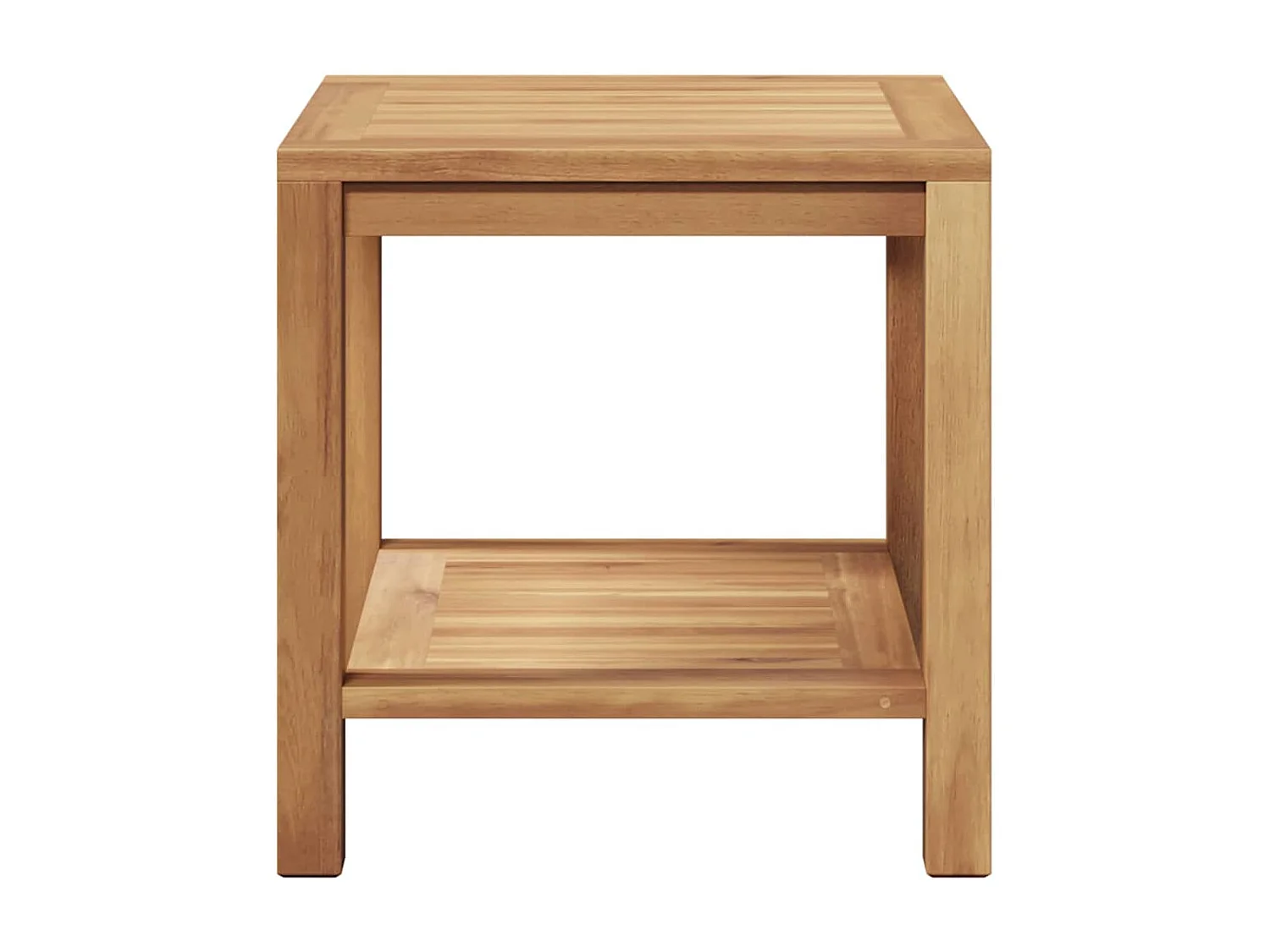 Table basse Marron 45 x 45 x 45 cm Bois de teck solide