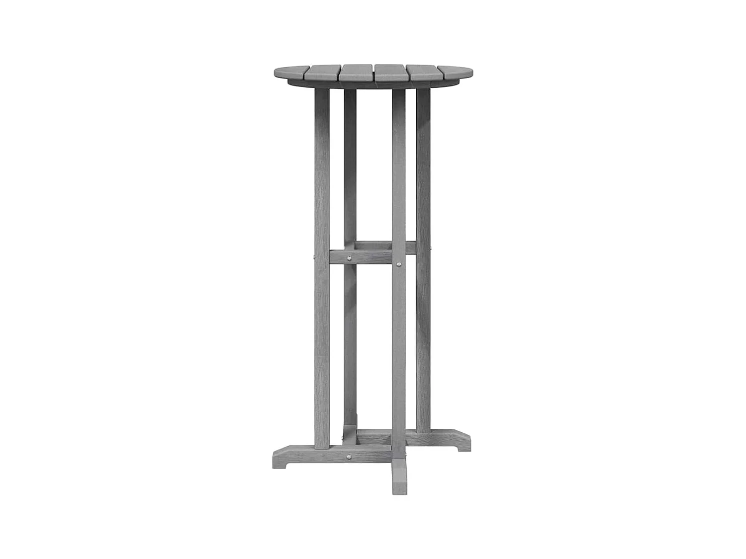 Table de bar Gris clair 55 x 55 x 107 cm HDPE