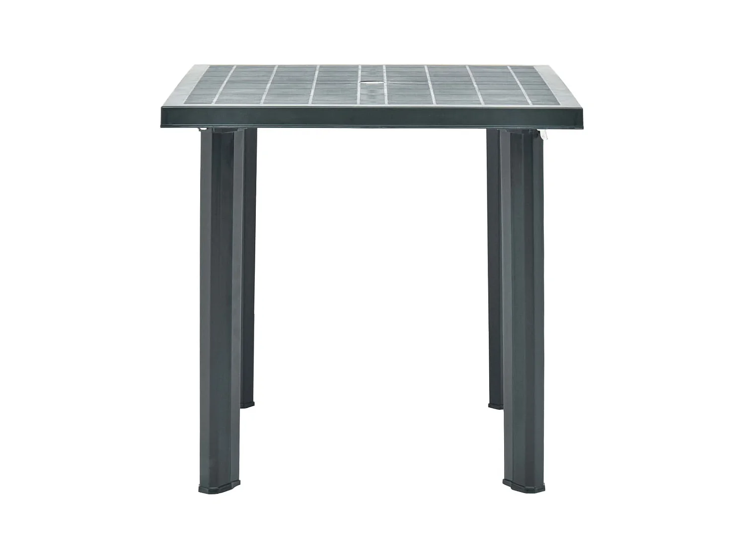 Groene tuintafel 80x75x72 cm Kunststof