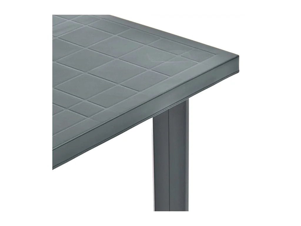 Groene tuintafel 80x75x72 cm Kunststof